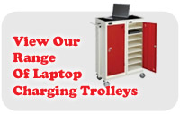 View our large range of laptop charging trolleys