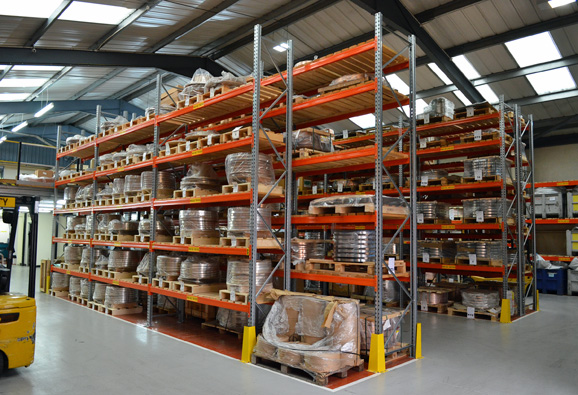 Pallet Racking In A Warehouse