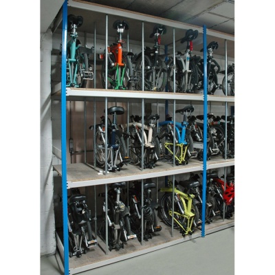 3 Tier Folding Bike Divider Rack