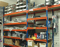 Shelving For Bicycle Pars & Accessories