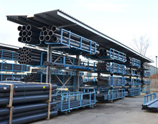 A Steel Cantilever Storage Unit