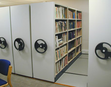 Mobile Book Shelving Systems For Libraries