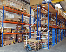 Industrial Pallet Rack Solution In A Warehouse