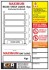 A3 Weight Loading Notice - Racking