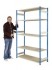 Trimline Storage Shelving 2135mm High - Chipboard Shelves