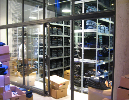 Stock Racking For Jeans Retailer