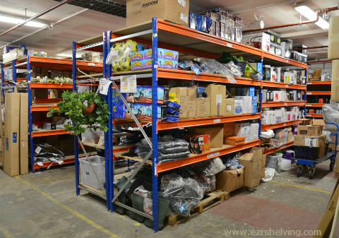 Heavy Duty Stockroom Shelving 