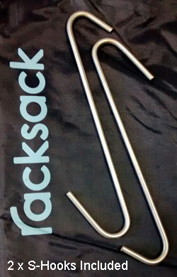 sack Hooks Included