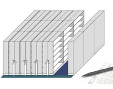 Discover the range of options available for roller aisle shelving units