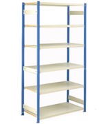 Trimline Boltless Shelving Unit Assembled