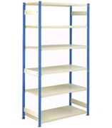 Trimline Boltless Shelving Unit Assembled