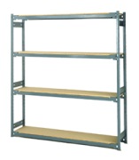 Type 1 Boltless Shelving Unit Assembled