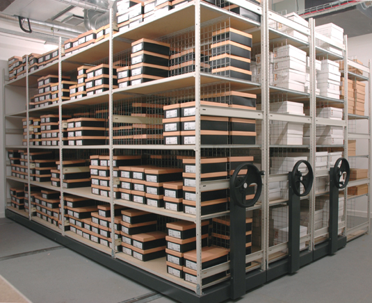 Mobile Shelving In Cabot Circus