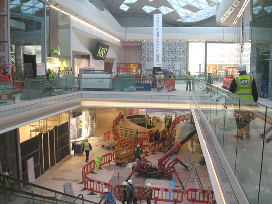 White City Shopping Centre Under Construction