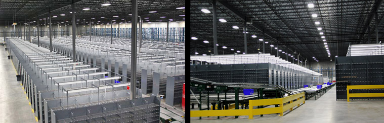 Large Scale Warehouse Shelving 