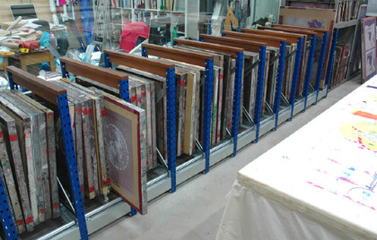 Storage Racks For Artwork