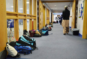 School Corridor Bag Problem