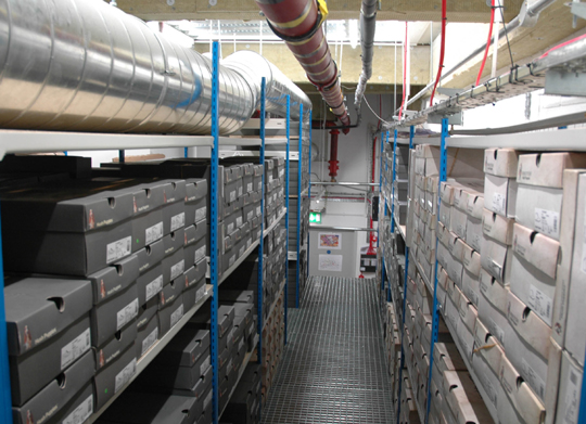 Mezzanine Retail Shelving