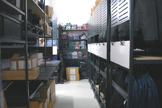 Complete retail stockroom solution