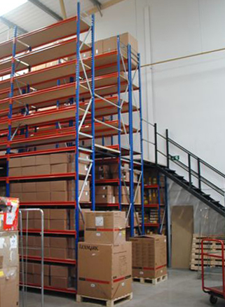 Longspan Two-Tier Shelving