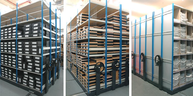 Stockroom Mobile Shelving System