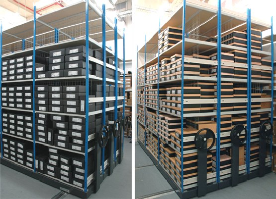 Mobile Roller Racking