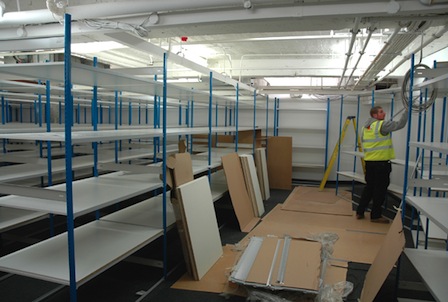 Stockroom Installation At Regent Street