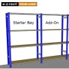 Shelving Guide: Starter & Add-On Bays