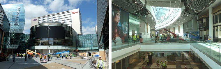 Construction Work At Westfield Stratford