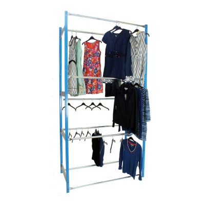 3 Tier Garment Racking Outboard