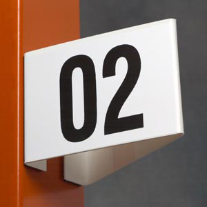 Angled Aisle Markers - Triangular