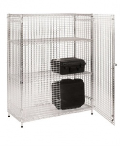Chrome Wire Security Cage