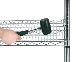 Eclipse Chrome Wire Shelf Levels Pack Of 4