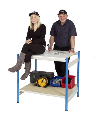 Compact Boltless Workbench