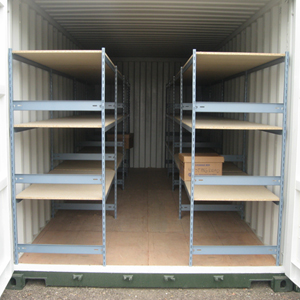 Racking System For 20ft Shipping Container