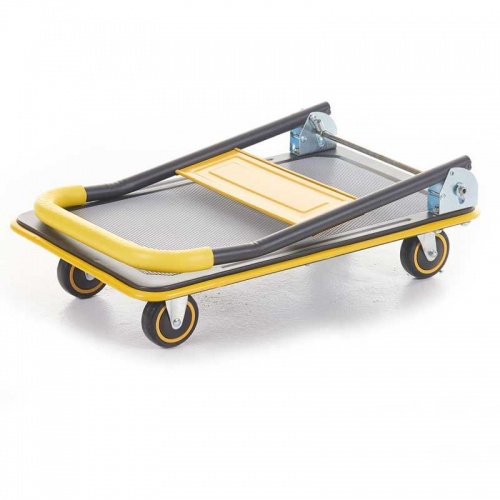 Platform Trolley With Fold Down Handle