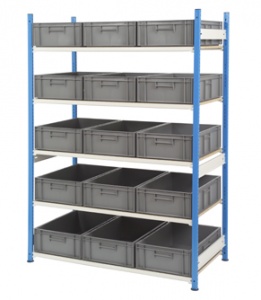 Euro Container Shelving 600 x 400mm Boxes