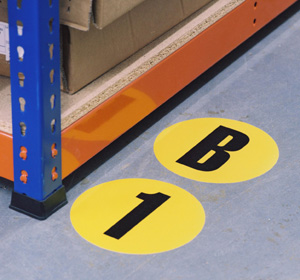 Floor ID Markers - 190mm Dia.