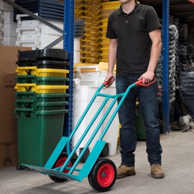 Industrial Sack Truck With REACH Compliant Wheels