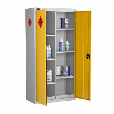 8 Compartment Hazardous Substance Cabinet