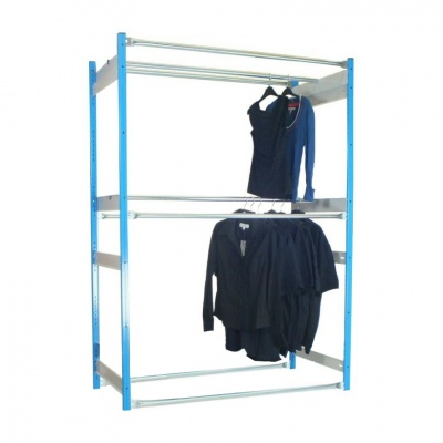 2 Tier Garment Racking Inboard