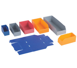 K Bins Corrugated Plastic Picking Bins