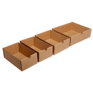 Heavy Duty Cardboard Storage Trays (Pack of 50)