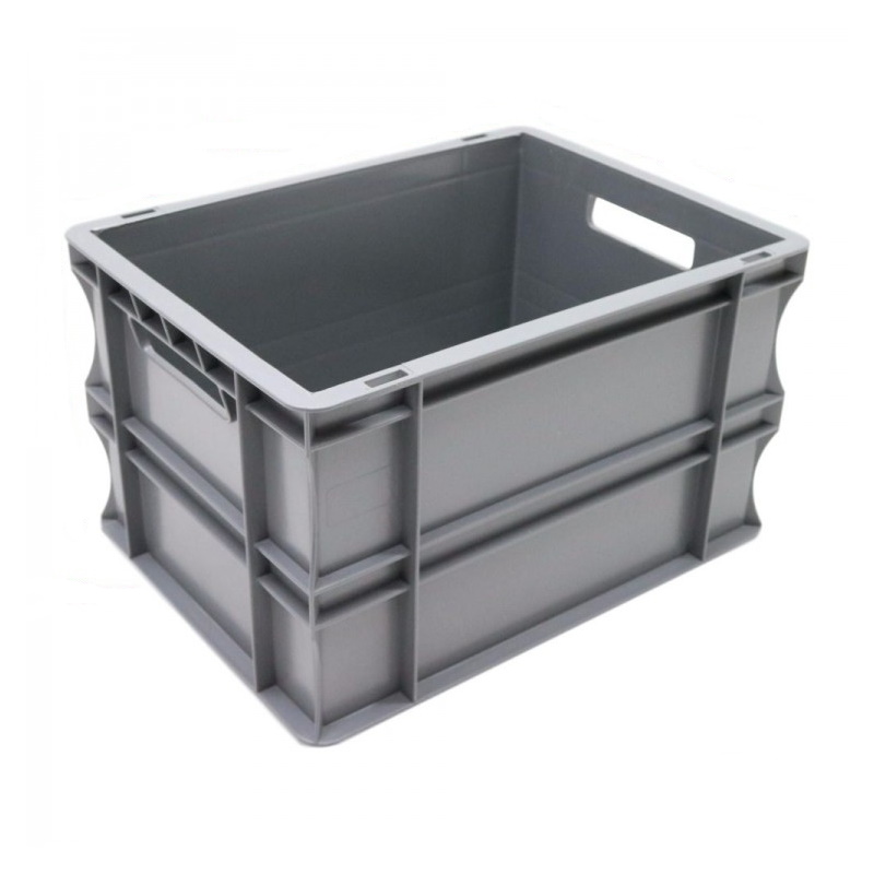 400 x 300 Euro Stacking Heavy Duty Plastic Storage Containers Boxes Crates GREY 