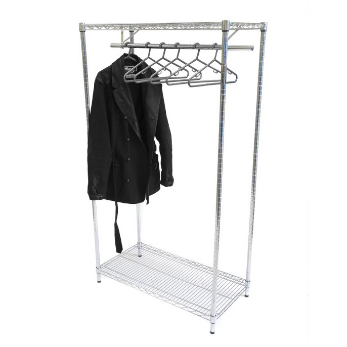 Chrome Shelving Garment Rack