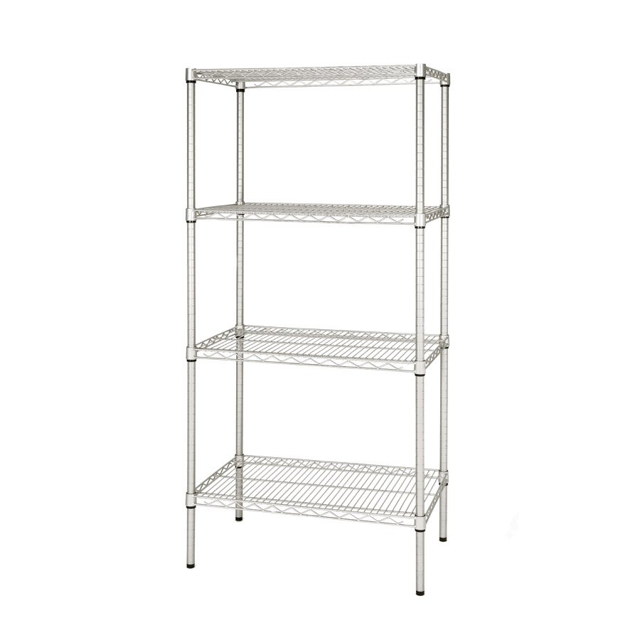 Eclipse Heavy Duty Chrome Shelving H1625mm