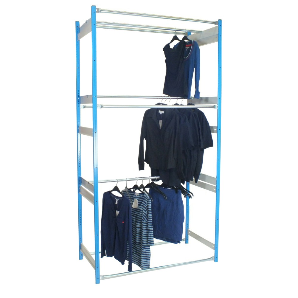 3 Tier Garment Racking Inboard