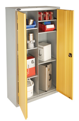 Industrial Storage Cabinet - 8 Compartment