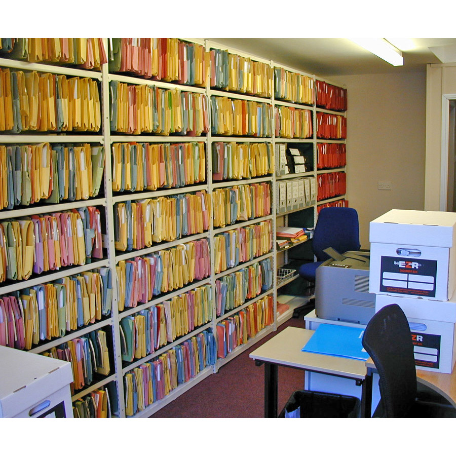 Lateral File Trimline Shelving For Offices