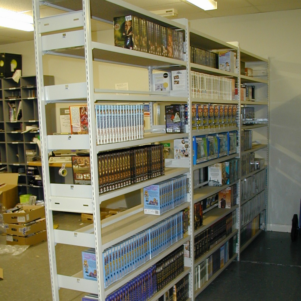 DVD Storage Shelving Trimline Boltless Shelving
